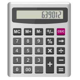 calculator PNG image-7954